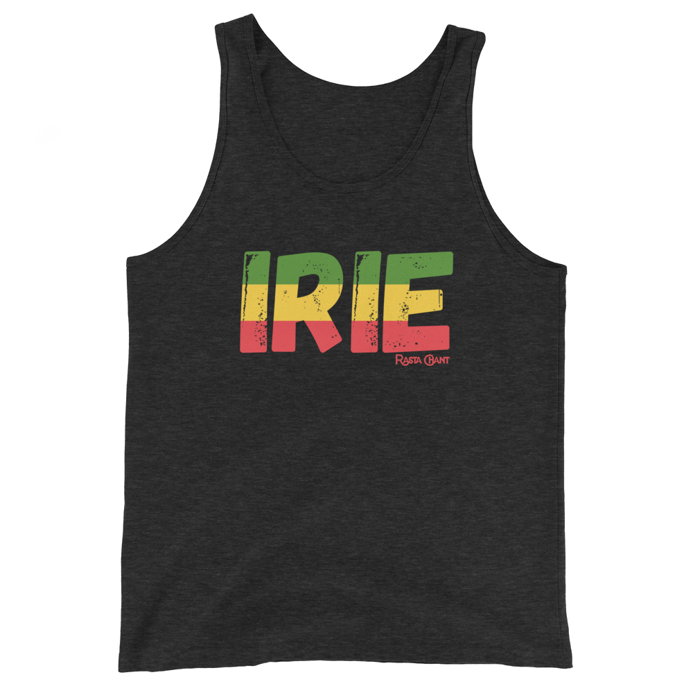 Rasta Chant Irie Men's Tank Top - 10Y