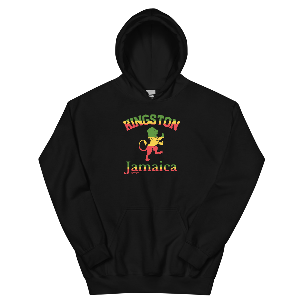 Rasta Chant Kingston Jamaica Lion Unisex Heavy Blend Hoodie - 11Y