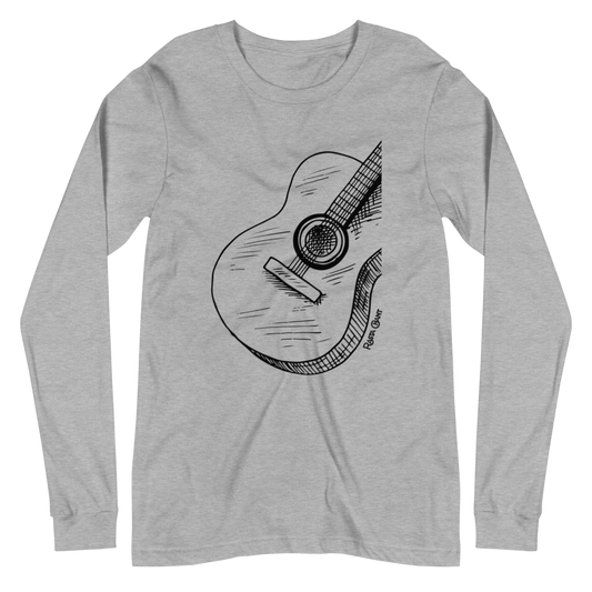 Rasta Chant Guitar Long Sleeve Unisex T-Shirt 11Y
