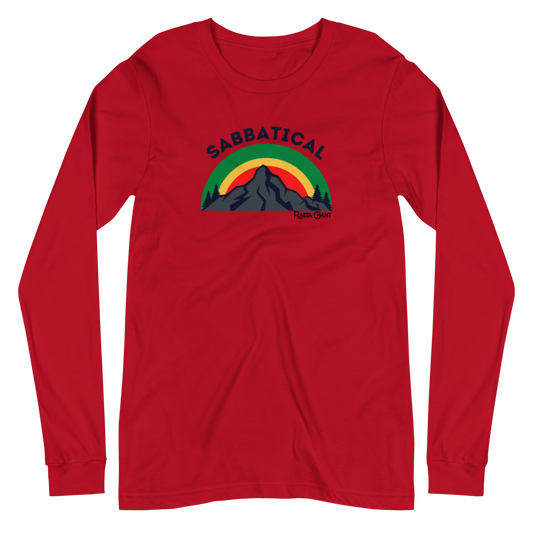 Rasta Chant Sabbatical Mountain Forest Long Sleeve Unisex T-Shirt