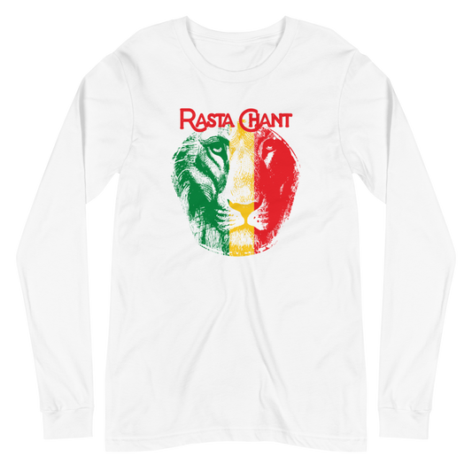 Rasta Chant Lion Long Sleeve Unisex T-Shirt - 10Y