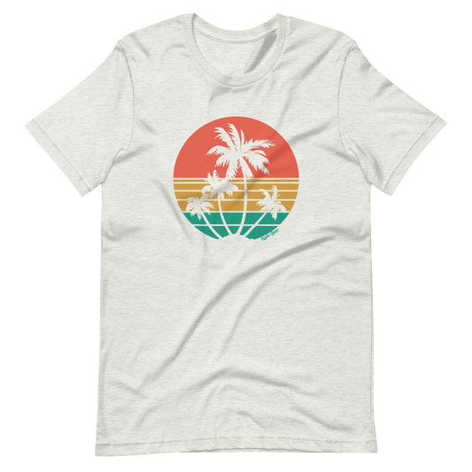 Rasta Chant Palm Trees Horizon Short-Sleeve Unisex T-Shirt - 10Y