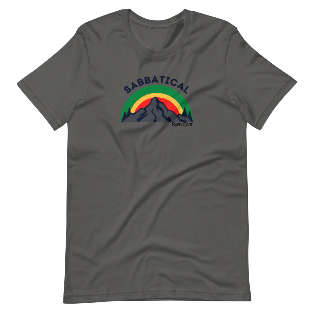 Rasta Chant Sabbatical Mountain Forest Short-Sleeve Unisex T-Shirt