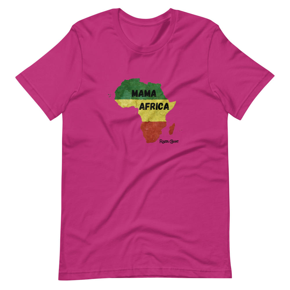 Rasta Chant Mama Africa Short-Sleeve Unisex T-Shirt