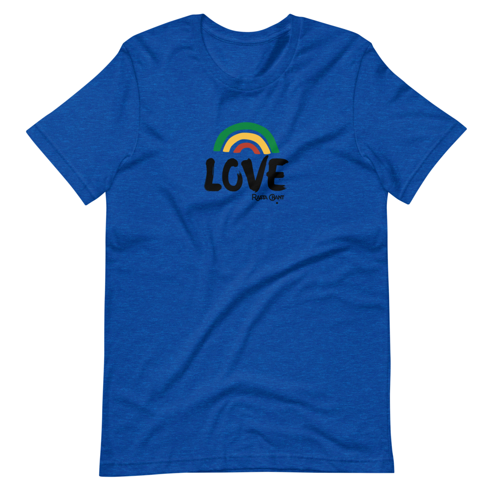 Rasta Chant Love Short-Sleeve Unisex T-Shirt - 10Y