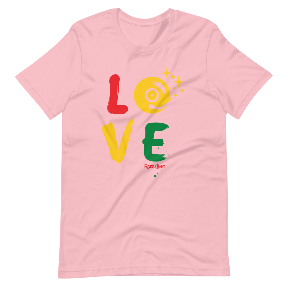 Rasta Chant Love Music Short-Sleeve Unisex T-Shirt
