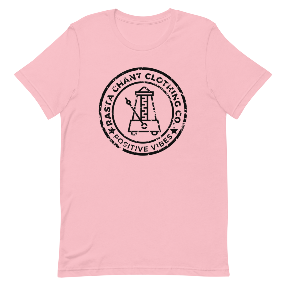 Rasta Chant Clothing Co Positive Vibes Metronome Short-Sleeve Unisex T-Shirt - 10Y