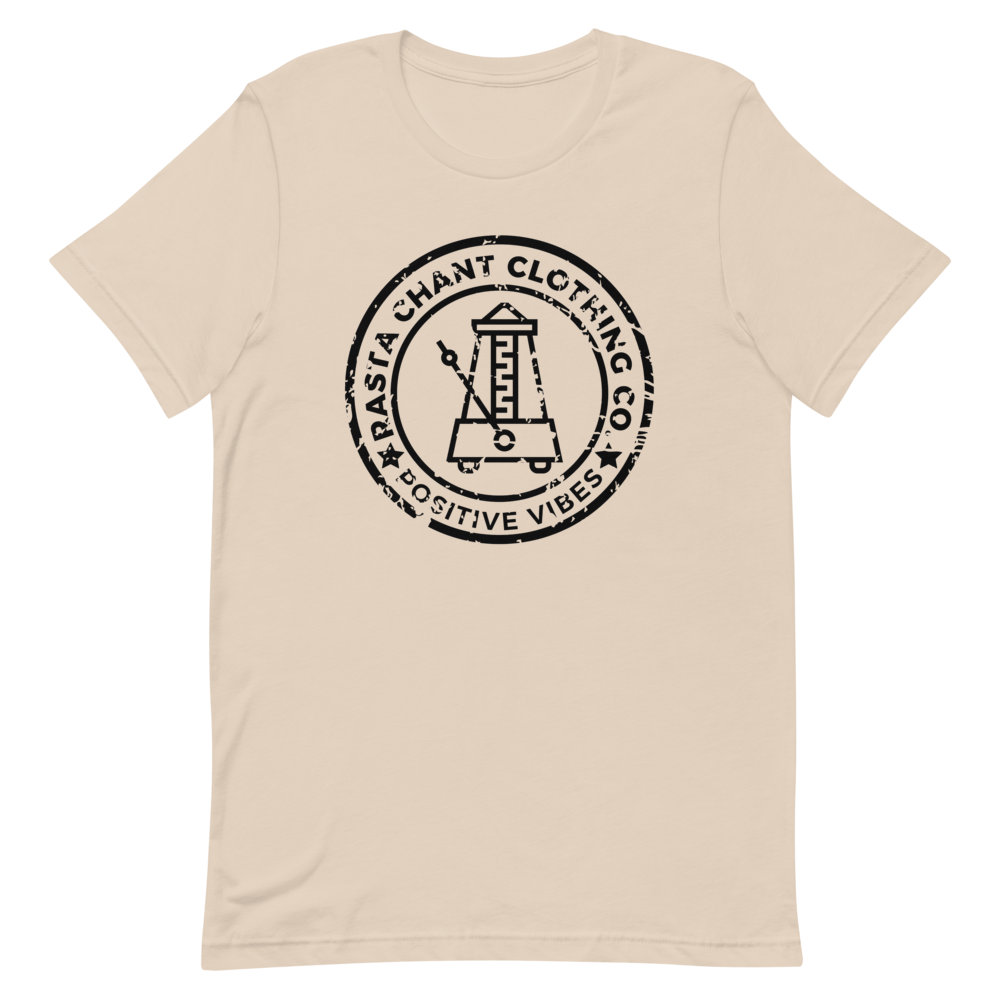 Rasta Chant Clothing Co Positive Vibes Metronome Short-Sleeve Unisex T-Shirt - 10Y