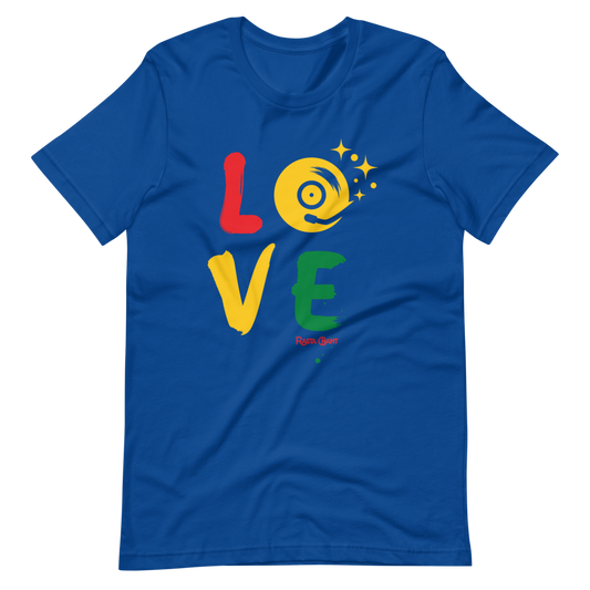 Rasta Chant Love Music Short-Sleeve Unisex T-Shirt
