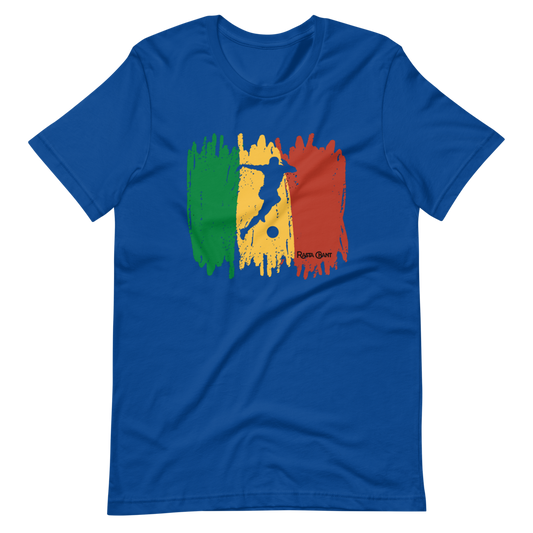 Rasta Chant Soccer Player Short-Sleeve Unisex T-Shirt