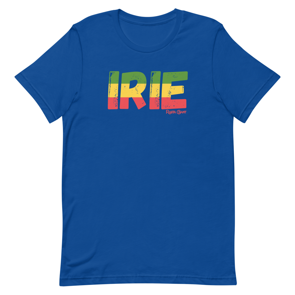Rasta Chant Irie Short-Sleeve Unisex T-Shirt - 10Y