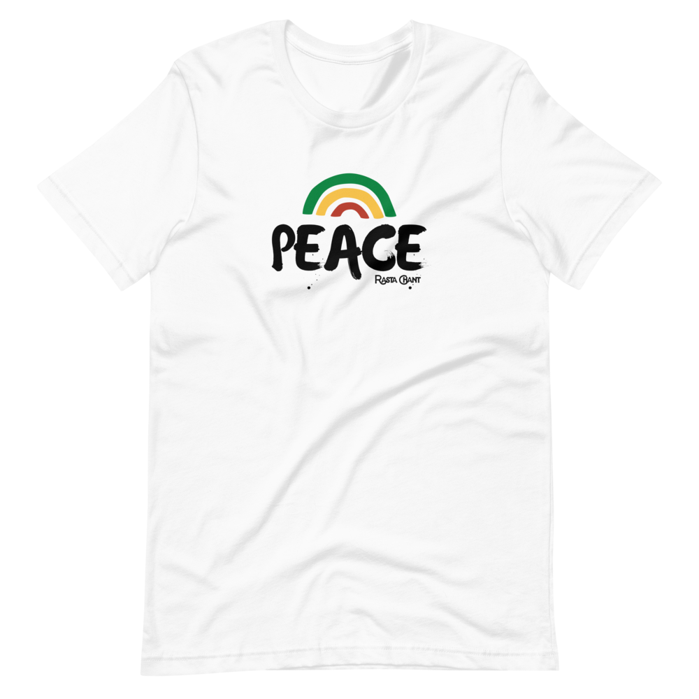 Rasta Chant Peace Short-Sleeve Unisex T-Shirt - 10Y