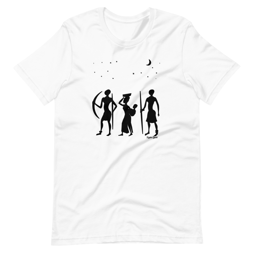 Rasta Chant African Tribes Warriors Short-Sleeve Unisex T-Shirt - 10Y