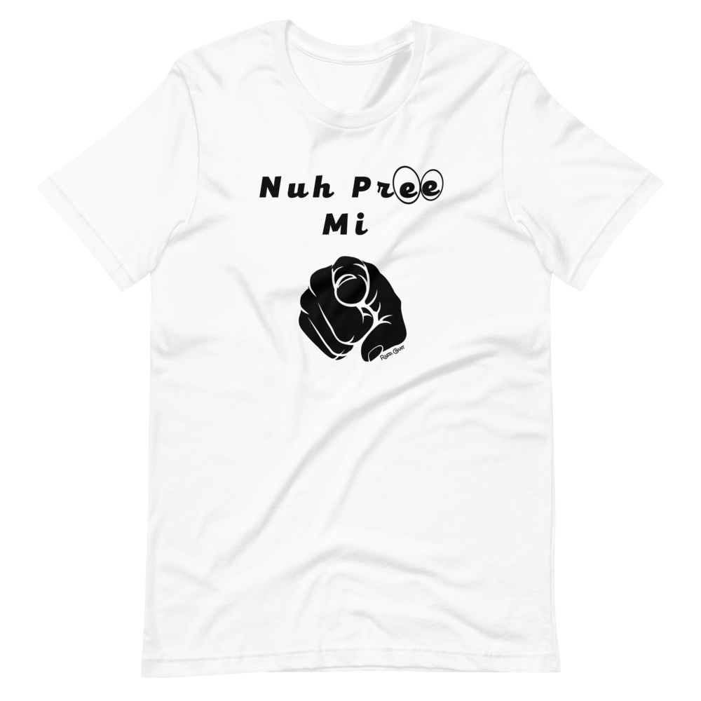 Rasta Chant Nuh Pree Mi Dont Watch Me Short-Sleeve Unisex T-Shirt - 10Y